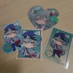 イナズマイレブン ヴィクトリーロード必殺技 グリッター缶バッジ 綱海