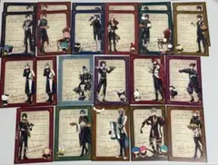 悪魔執事と黒い猫 あくねこ サンリオ ポストカード 全16種）　23枚まとめ売り