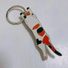 猫 三毛猫 バッグハンガー バッグフック テーブルフック 未使用