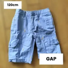 GAP 120cm 水色　ハーフパンツ　保育園　夏　男の子