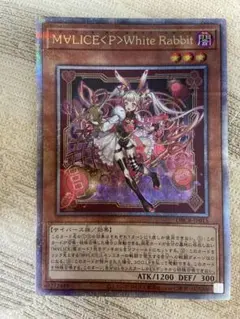 遊戯王 ホワイトラビット マーチヘア 25th セット M∀LICE＜P＞ホワイトラビット マーチヘア25th まとめ売り