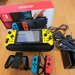 Nintendo Switch 初期型 ＋ グリップコントローラー、ケース付き