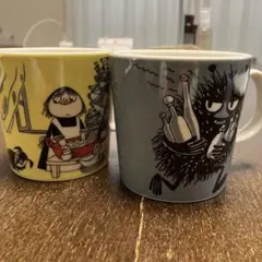 ムーミン マグカップ 2個セット ミーサ　スティンキー