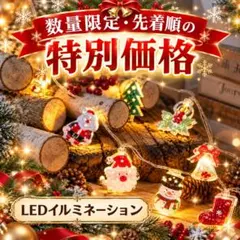 クリスマスライト LEDイルミネーション クリスマス飾り
