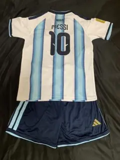 150サイズ アルゼンチン代表 メッシ ユニフォーム 上下セット - メルカリ