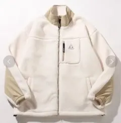 未使用　GERRYジェリー　シープボア フリース スタンドカラージャケット　極暖