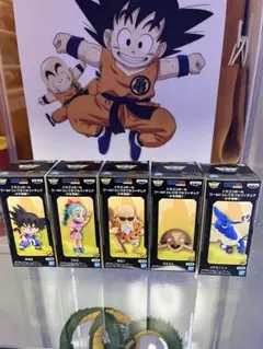 ドラゴンボール ワーコレ フィギュア -少年期編I- コンプ5点セット