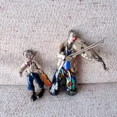 ムラノ ピエロ フィギュア 2 個セット 925 Sorini murano ムラノ ピエロ フィギュア 2 個セット 925 Sorini murano - メルカリ