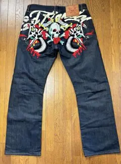 クリスチャン　オードジェー　デニム　未使用　エド　ハーディー Ed hardy jeans men - Gem