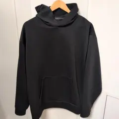 nano universe 黒 フード付きパーカー