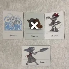 ディズニー100 ワンダーカードコレクション　ミニー　モアナ　マーベル　ニモ