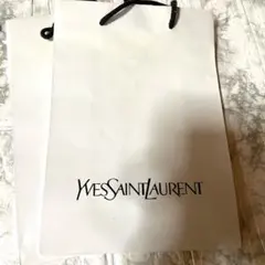 Yves Saint Laurent 紙袋 ホワイト