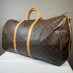 【ルイヴィトン】キーポル60 バンドリエールモノグラムボストンバッグ 付属品完備