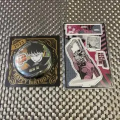 怪獣8号 原作　名場面ジオラマフィギュア バースデイ缶バッジ 鳴海弦　セット