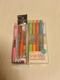 【新品】ZEBRA サラサクリップ ジェルボールペン 6本+おまけ1本