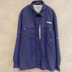リアルツリー シャツ レギュラーカラー 無地 L