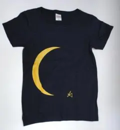 新品 ツボ押し 半袖Tシャツ 紺 月星 綿100% S コットン ヘビーウェイトのサムネイル
