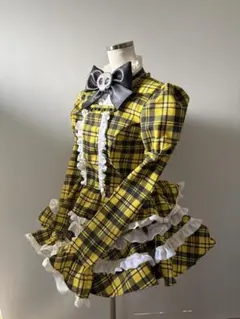最終お値下げ 夜乃くろむ 黄色ゴスロリ 衣装 コスプレ - メルカリ