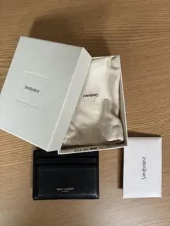 SAINT LAURENT 三つ折り財布 ブラックのサムネイル