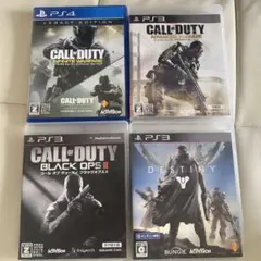 PS3 PS4 ゲームソフトセット【PS4】コール・オブ・デューティ