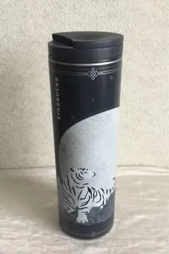 スターバックス韓国　ステンレス水筒 虎デザイン 韓国スタバ】新年 ☆ タイガー 虎 エルマ タンブラー 473ml