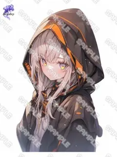 kokoshop オリジナル　人物ステッカーNo.689