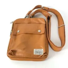 PORTER ポーター ショルダーバッグ キャメル メンズ ブランド