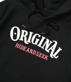 ORIGINAL HIDE AND SEEK ブラックパーカーのサムネイル