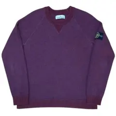 STONE ISLAND カシミヤ混ニット M ボルドー