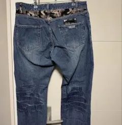 Y2K WILD KHAKIS ワイルドカーキス デニム ジーンズ 和柄 M - メルカリ