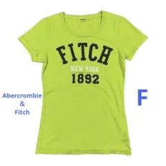【 Abercrombie＆Fitch】半袖Tシャツ ビックロゴ　細身えのサムネイル