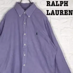 ワンポイント刺繍ロゴ★ ラルフローレン ボタンダウン ドレスシャツ カジュアル