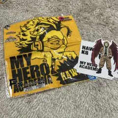 僕のヒーローアカデミア ホークス 一番くじ F賞 タオル