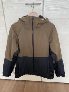 【TIGORA】 中綿ジャケット Lサイズ カーキ×ブラック