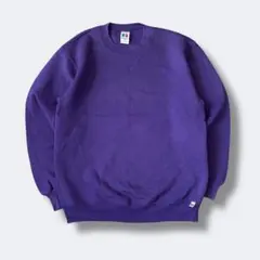 90s USA製 RUSSELL パープル スウェット M