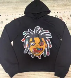 SAPEur サプール24AW 70s pop head hoodie M SAPEur 70s POP HEAD HOODIE ブラック - メルカリ