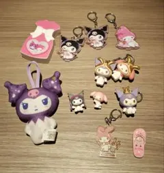 マイメロディ　クロミ　 キーホルダー 12個セット