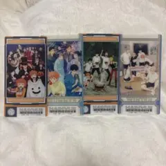 ハイキュー!! ビジュアルクリアチケットカード 4枚セット