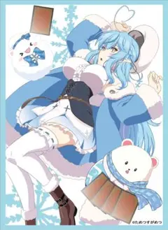α2 ホロライブ ぺこ？へぇ&だいふく 雪花ラミィ スリーブ&プレイマット 2025年最新】雪花ラミィ プレイマットの人気アイテム - メルカリ