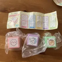 ちいかわ ダブルスタンプ ちいかわ　モモンガ　くりまんじゅう