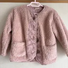 ピンク フリースジャケット 100cm~