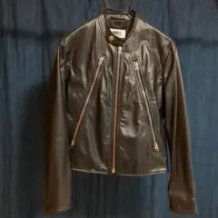売り切り希望MM6 Maison Margiela シングルライダースジャケット 良品 MM6 Maison Margiela エムエムシックス シングルライダース