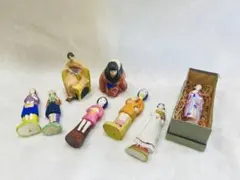 □大正時代(1920年頃)□瀬戸製玩具 陶磁器 射的人形 合計30体 - メルカリ