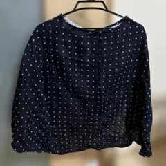 授乳ケープ ドット柄　綿100%