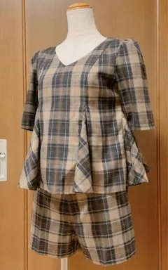 ★最終価格★レディアゼル REDYAZEL チェック柄 セットアップS