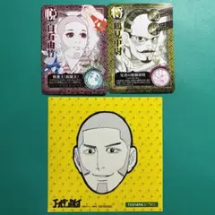 尾形 明治村 射的ステッカー ゴールデンカムイ 明治村コラボ ステッカー クリアカード 尾形 - メルカリ