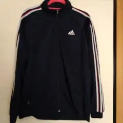 adidas Clima365 ネイビー ジャージ上着のみ メンズOサイズ