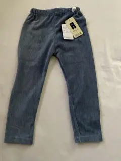 ストレッチ青コーデュロイパンツ 95