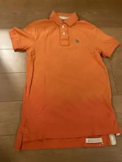 №616 RUEHL№925オレンジダメージポロシャツS