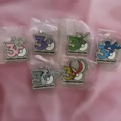 ポケモン 30周年記念 メタルチャーム 6種セット